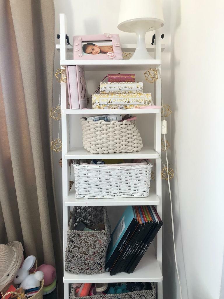 ladder shelf nursery